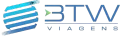 Logo da BTW - Agência de Viagens